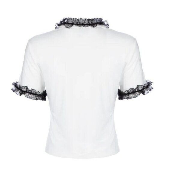 Colin Locascio Tannie Novelty T-Shirt Feminine Size L $110 - Picture 3 of 13